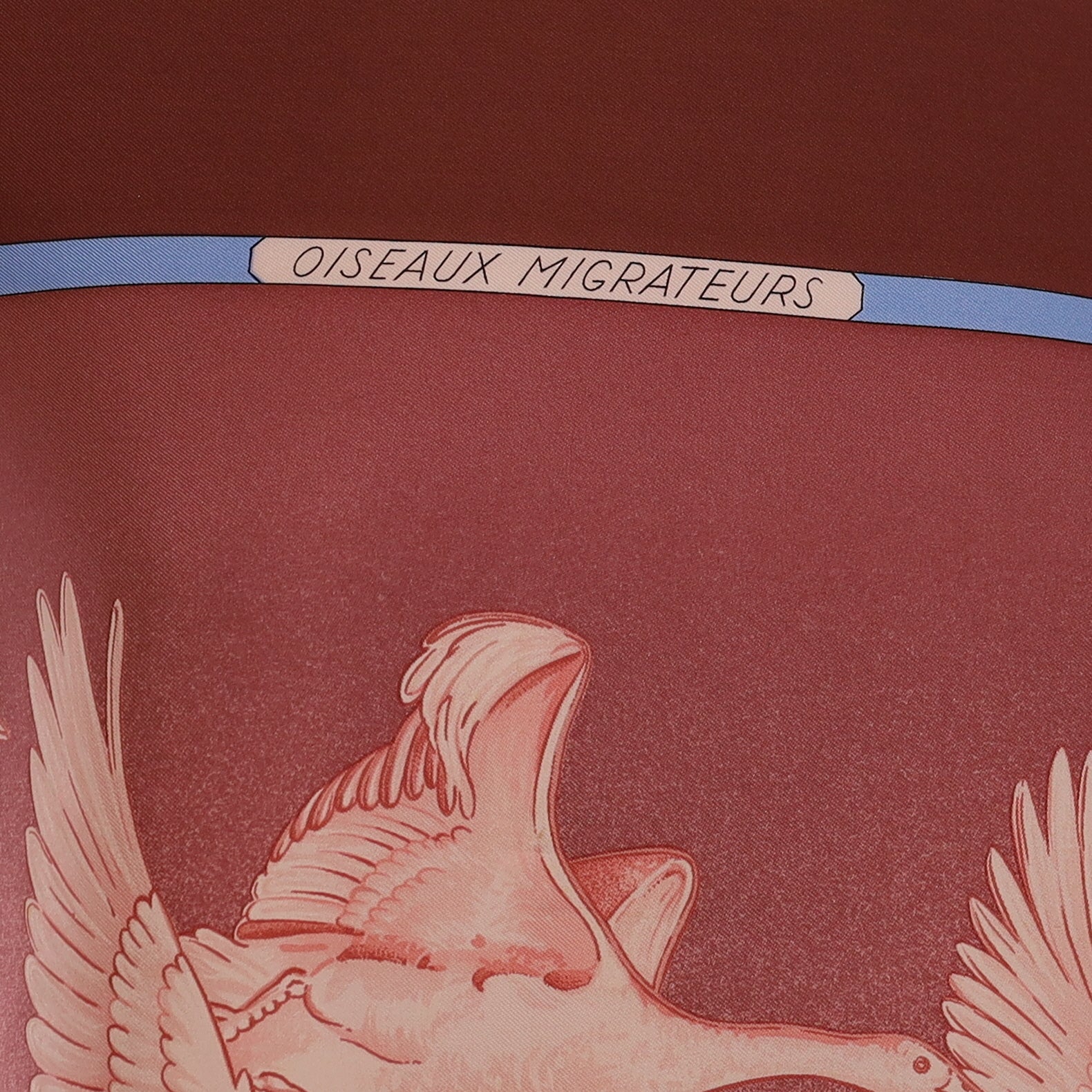 Hermès Oiseaux Migrateurs Silk Scarf