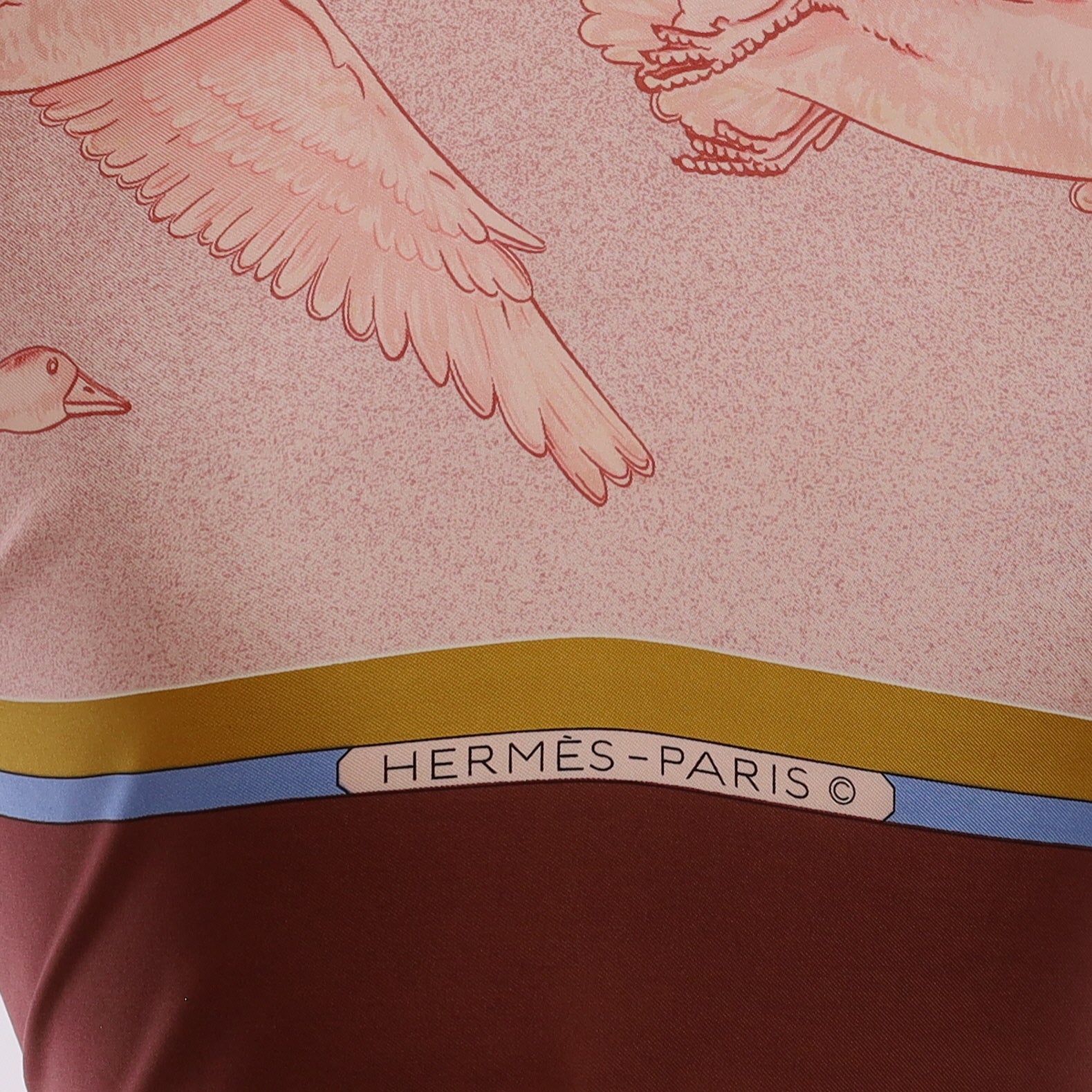 Hermès Oiseaux Migrateurs Silk Scarf