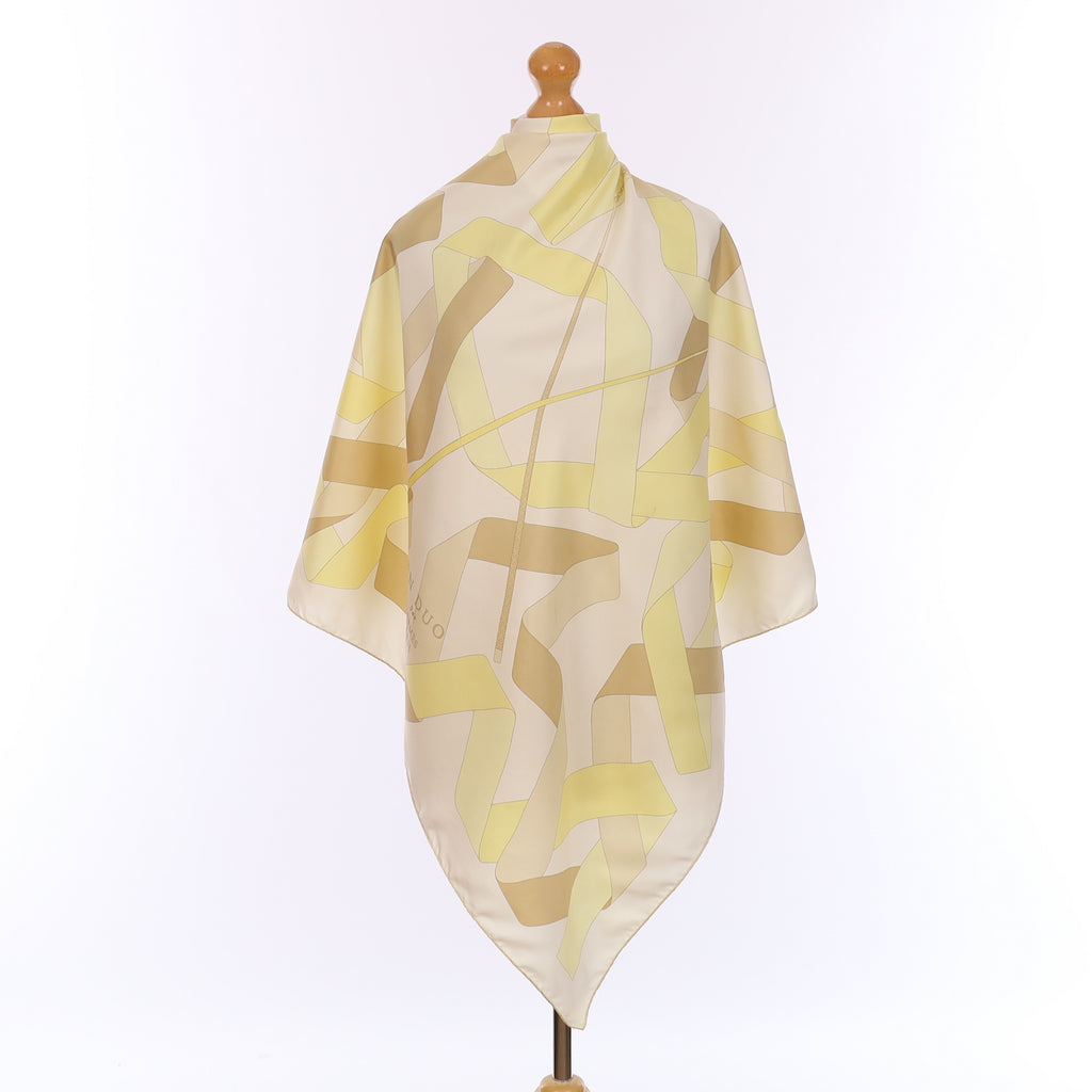 Hermès En Duo Silk Scarf Quite Rare