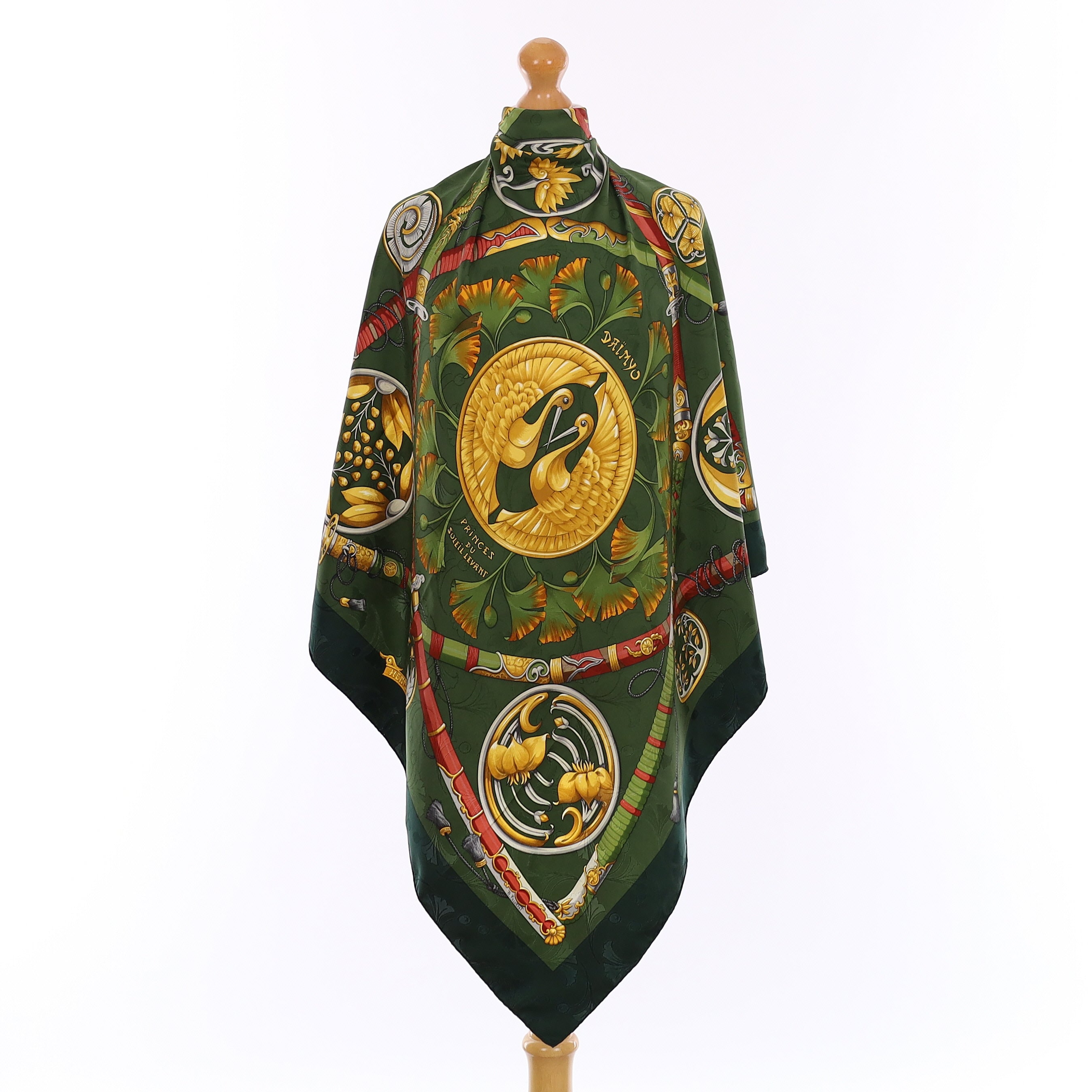 Hermès Daïmyo Silk Scarf