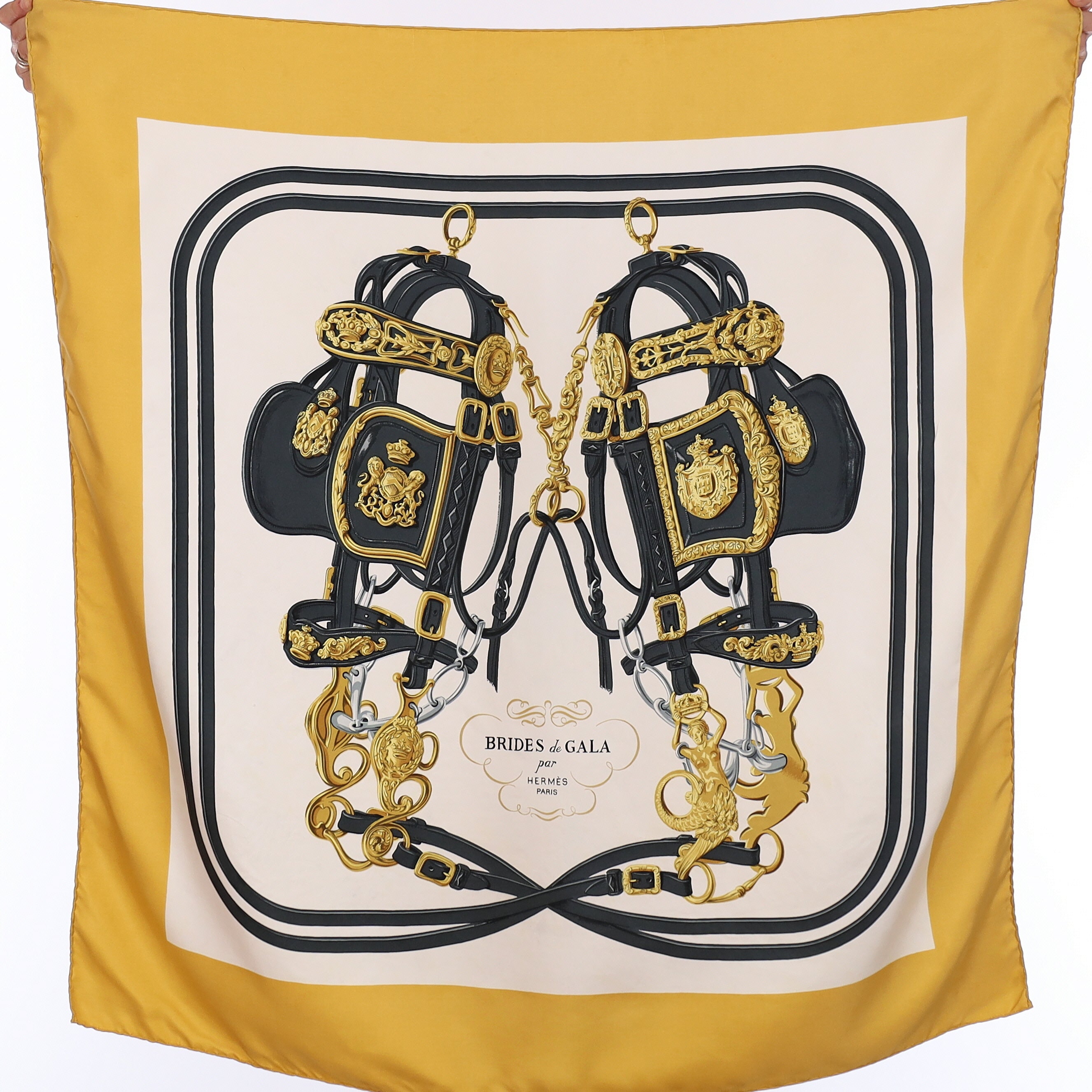 Hermès Brides de Gala Silk Scarf