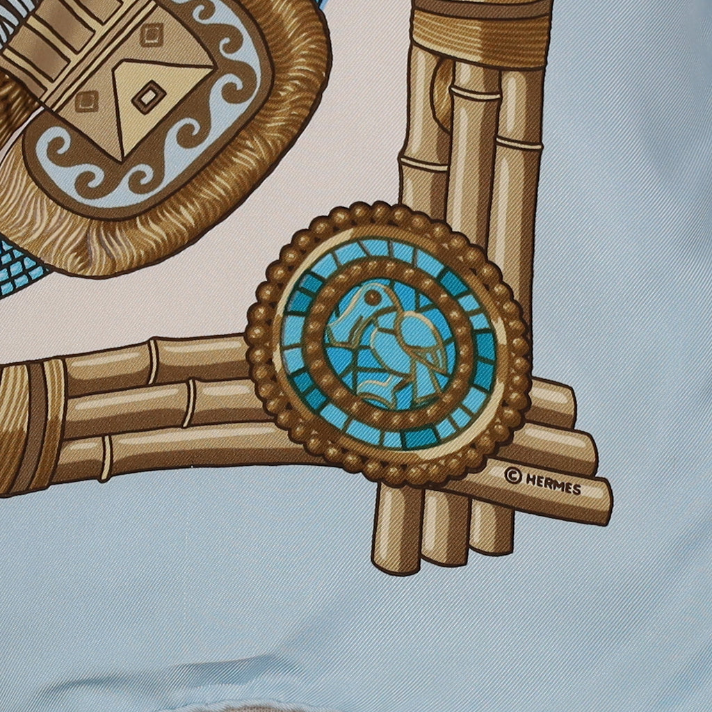 Hermès Huaca Piru Silk Scarf