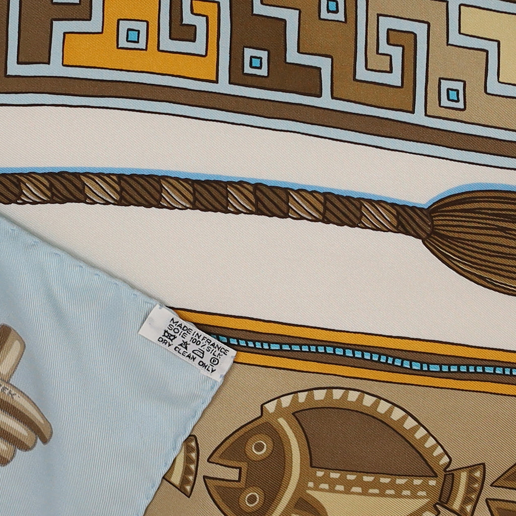 Hermès Huaca Piru Silk Scarf