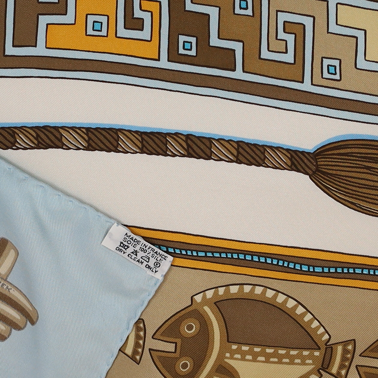 Hermès Huaca Piru Silk Scarf