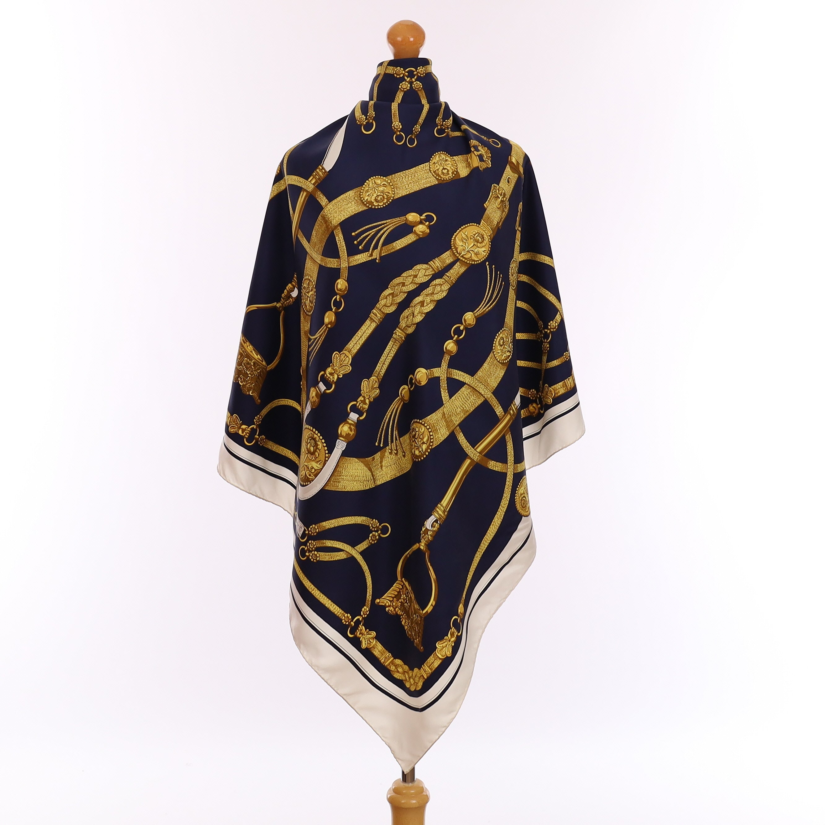 Hermès Gaucho par Hermès Paris Silk Scarf