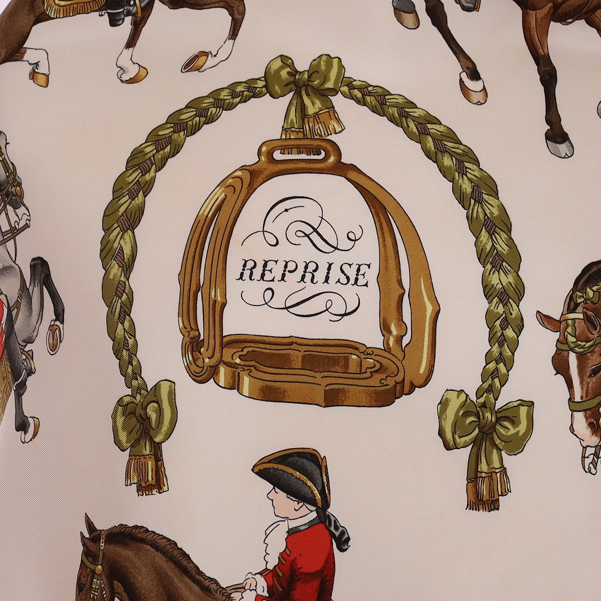 Hermès Reprise Silk Scarf