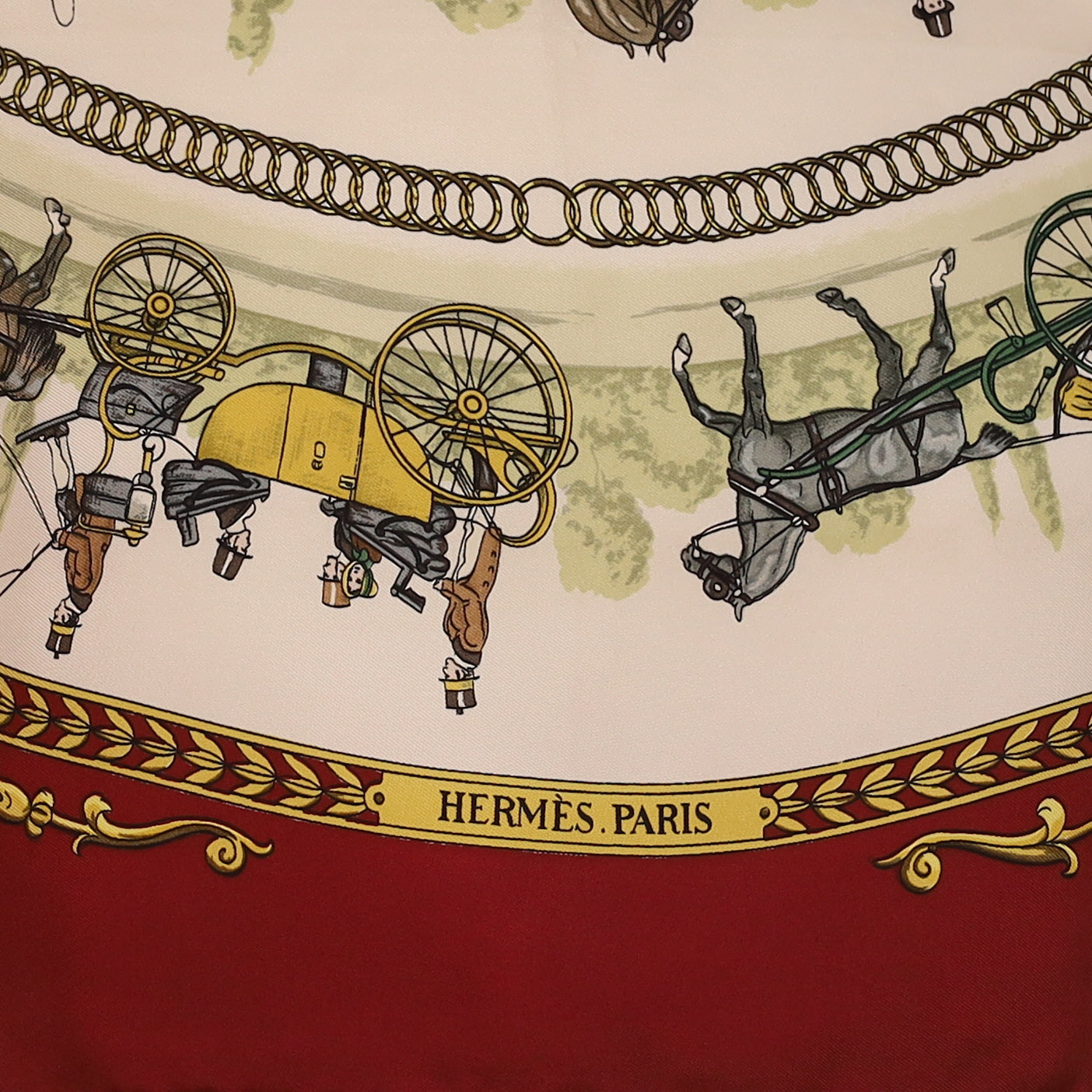 Hermès La Promenade de Longchamp Silk Scarf