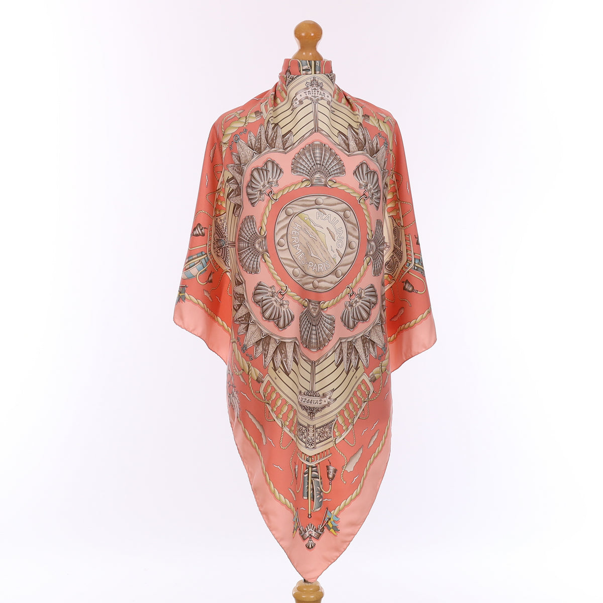 Hermès Railing Silk Scarf Quite Rare