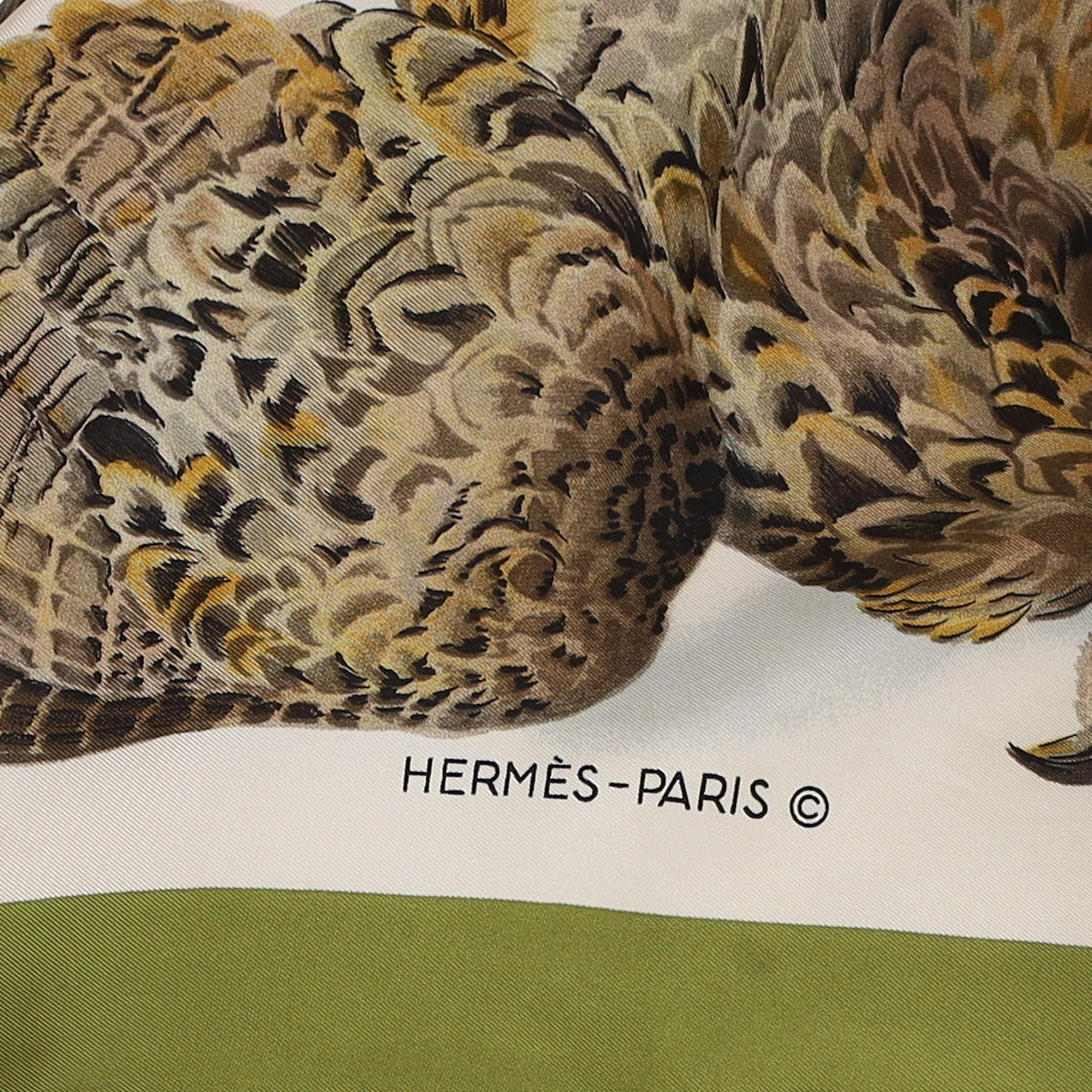 Hermès Belle Chasse Vintage Silk Scarf