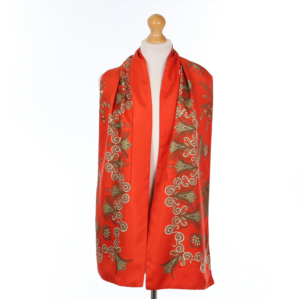 Hermès Fantaisie Vintage Silk Opera Scarf