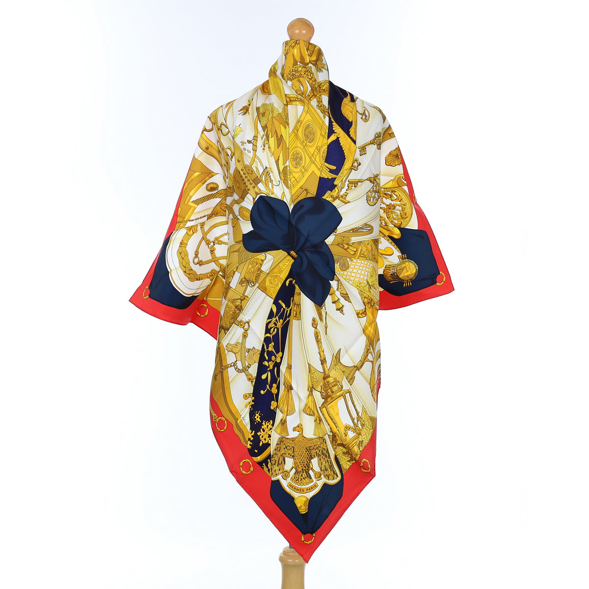 Brand New Boxed Hermès Soleil de Soie Silk Scarf