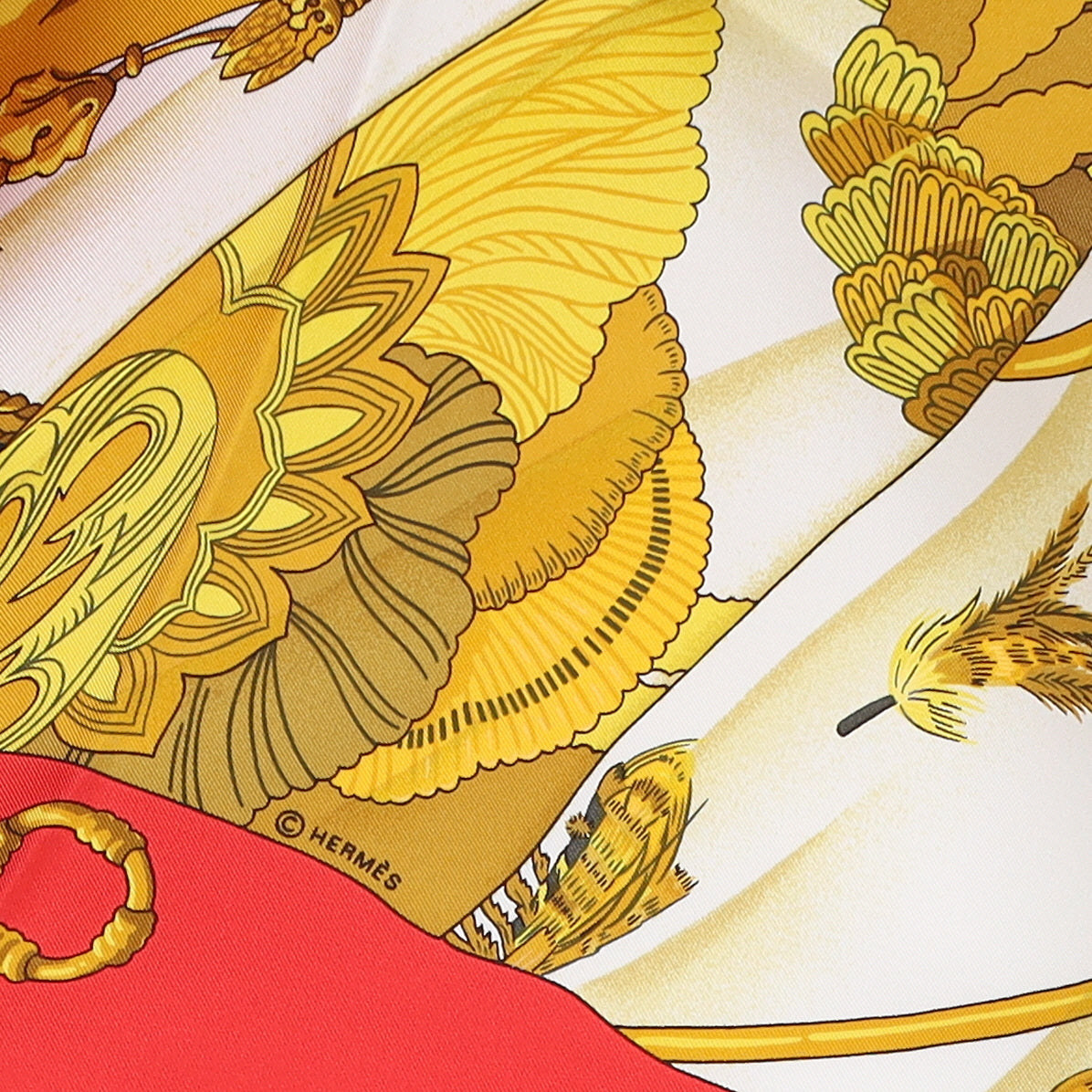 Brand New Boxed Hermès Soleil de Soie Silk Scarf