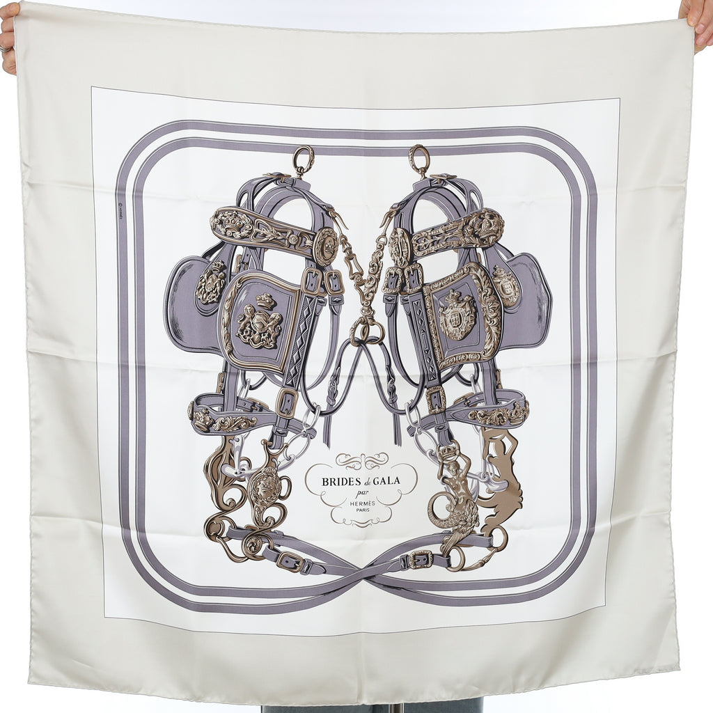 Pristine Boxed Hermès Brides de Gala Silk Scarf