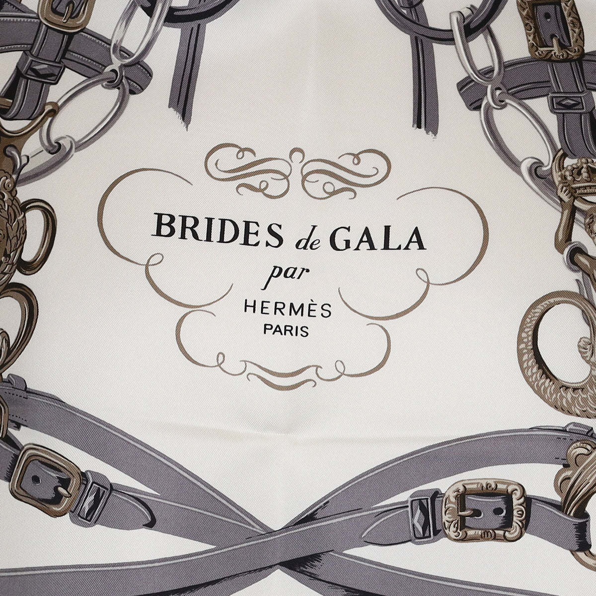 Pristine Boxed Hermès Brides de Gala Silk Scarf