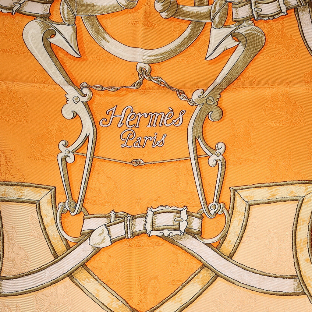 Pristine Boxed Hermès l'Instruction du Roy Silk Scarf