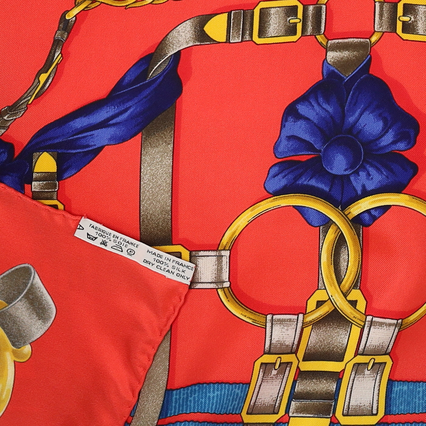 Hermès Grand Manège Vintage Silk Scarf