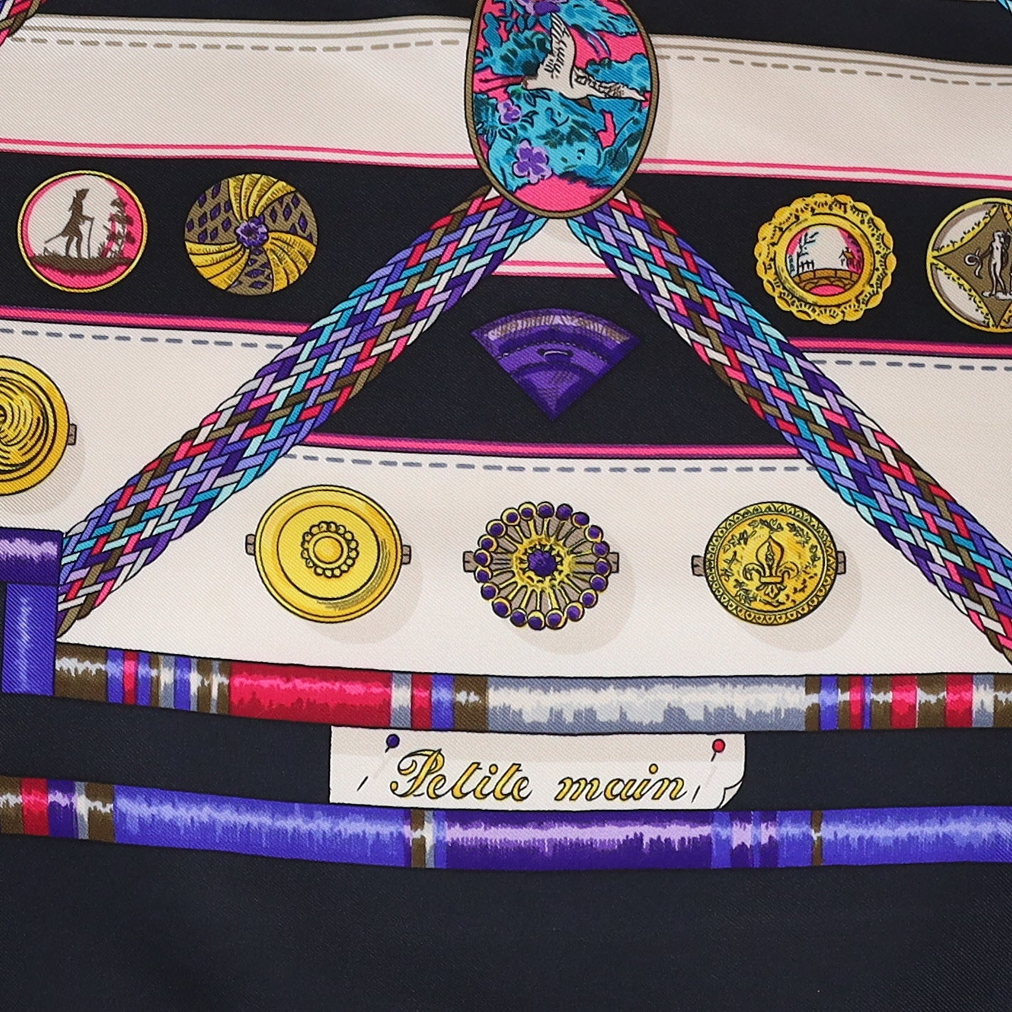 Hermès Petite Main Silk Scarf