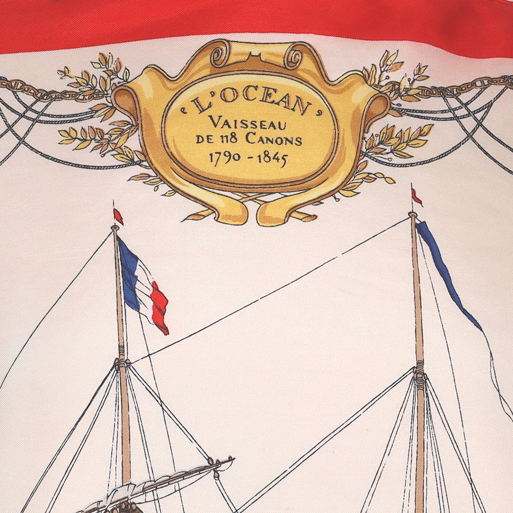 Hermès L'Ocean Silk Scarf Quite Rare