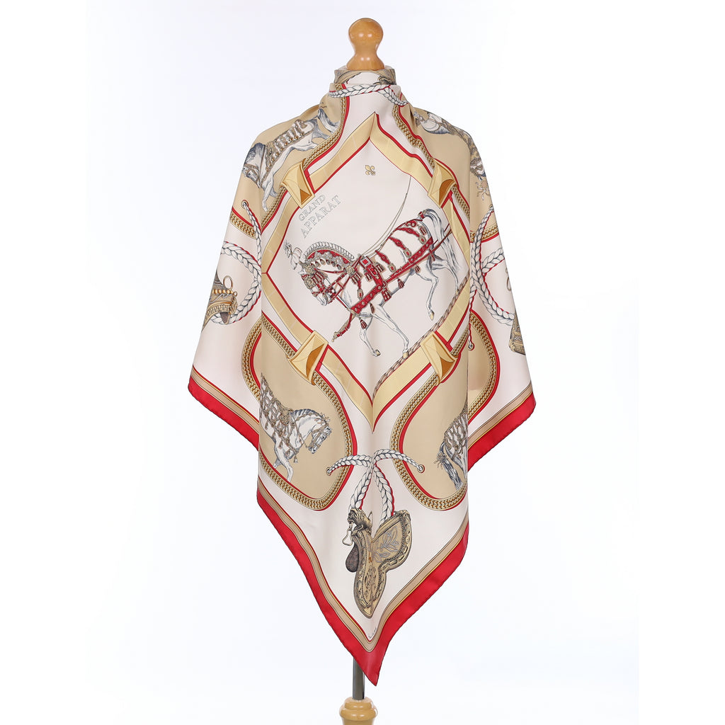 Hermès Grand Apparat Silk Scarf