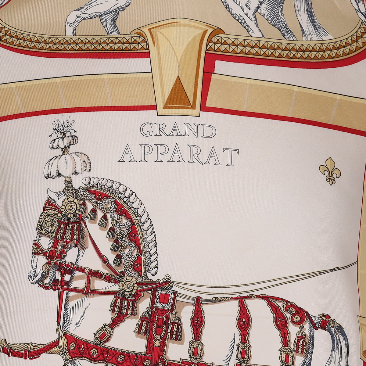 Hermès Grand Apparat Silk Scarf