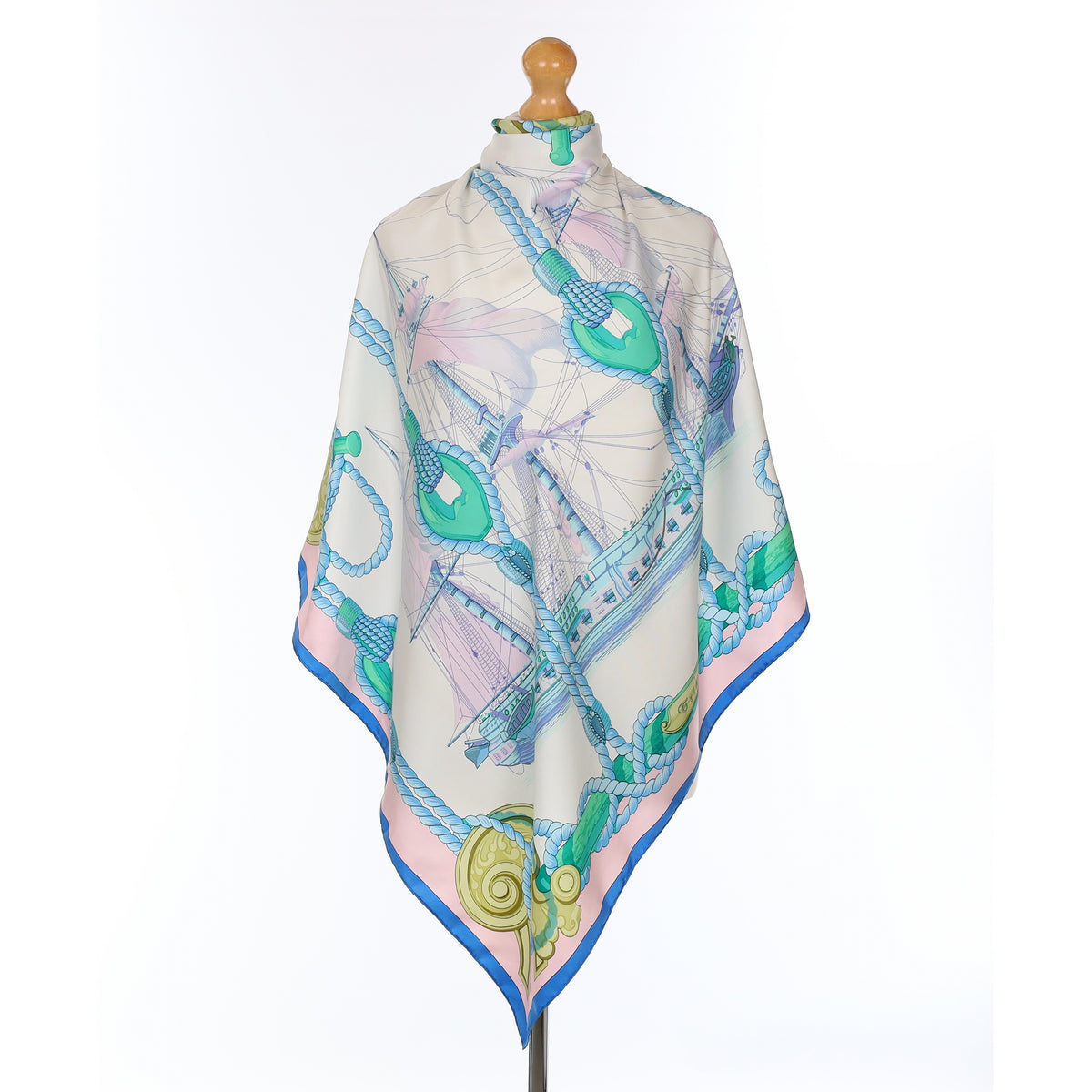 Hermès Tribord Silk Scarf