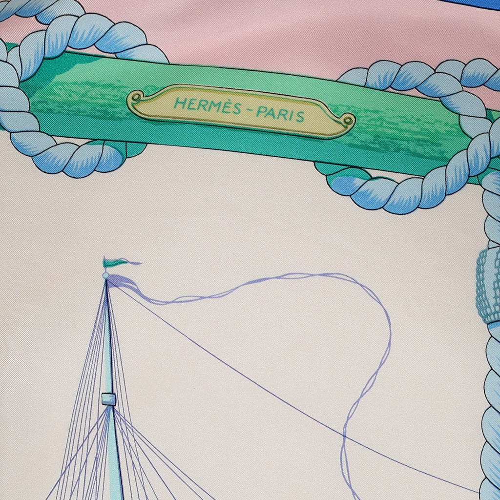 Hermès Tribord Silk Scarf