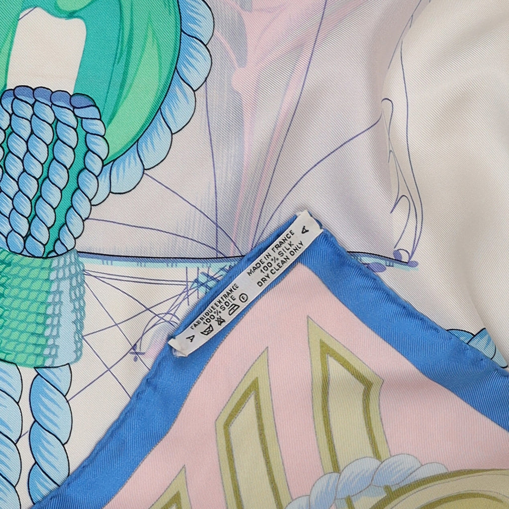 Hermès Tribord Silk Scarf