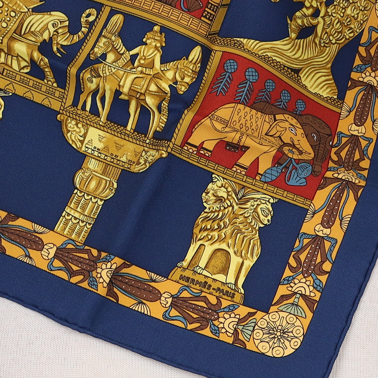 Brand New Boxed Hermès Torana Silk Scarf