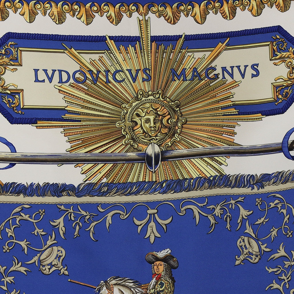 Hermès Lvdovicvs Magnvs Silk Scarf