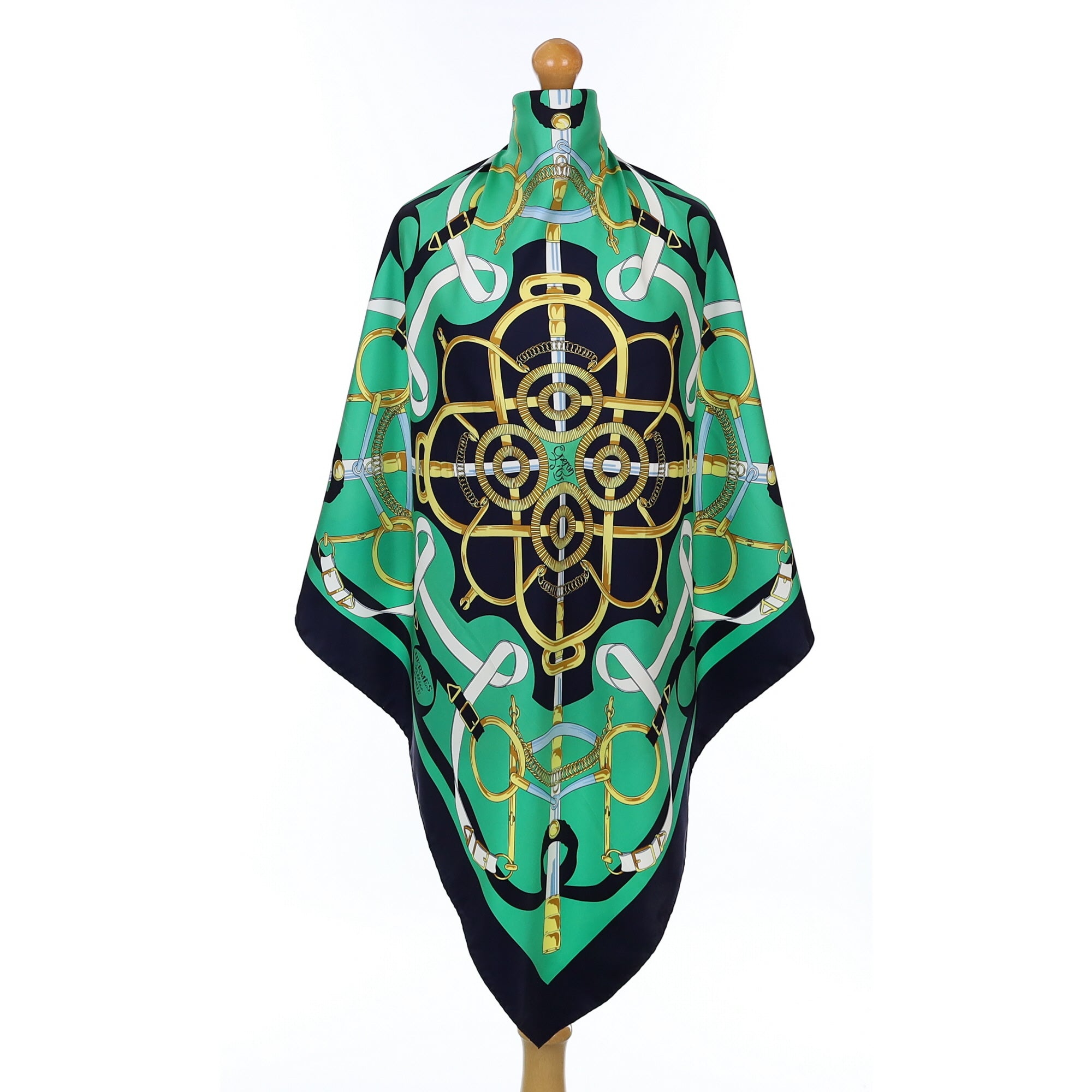 Hermès Eperon D'Or Silk Scarf