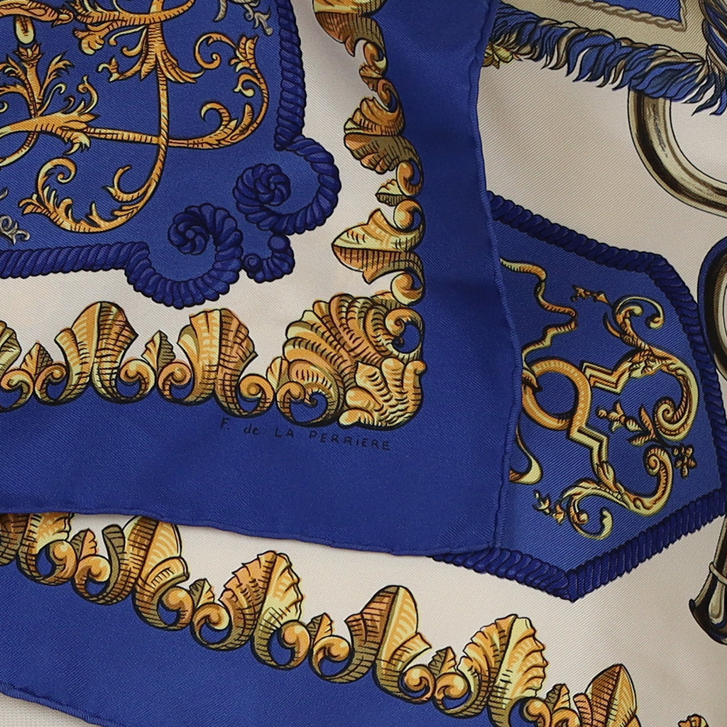 Hermès Lvdovicvs Magnvs Silk Scarf