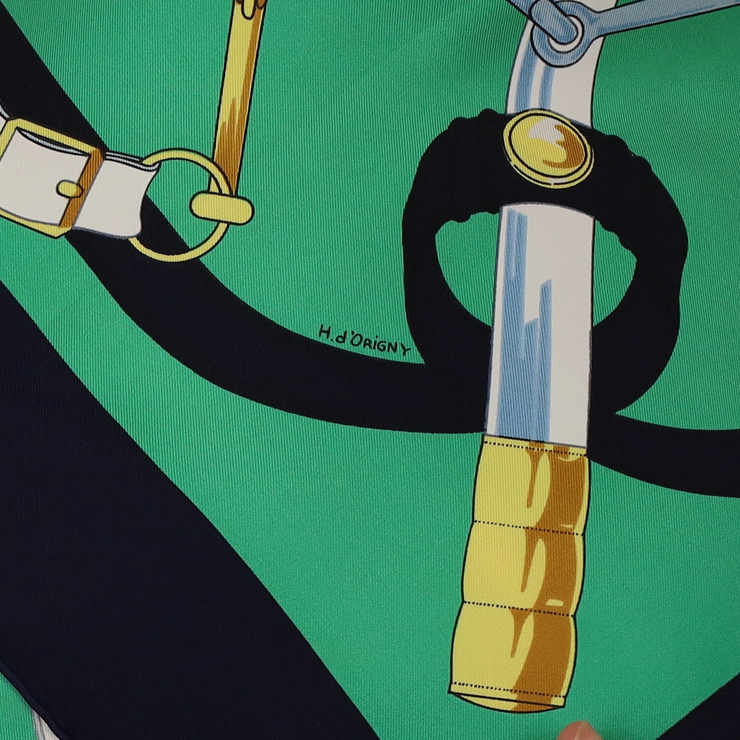Hermès Eperon D'Or Silk Scarf