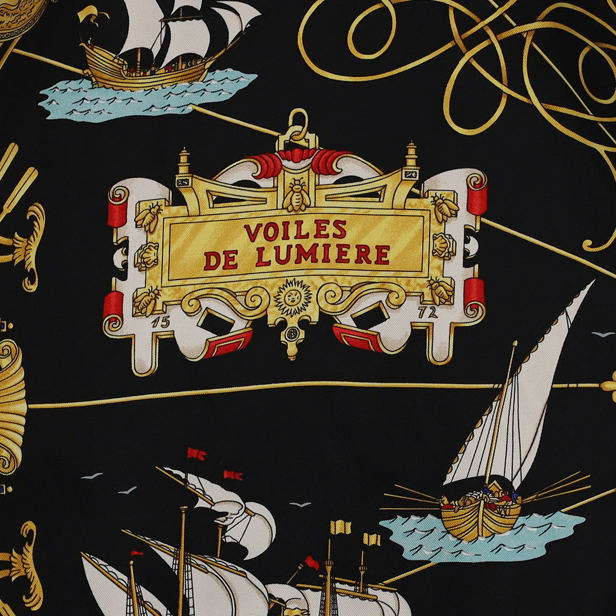 Brand New Boxed Hermès Voiles de Lumiere Silk and Angora Scarf