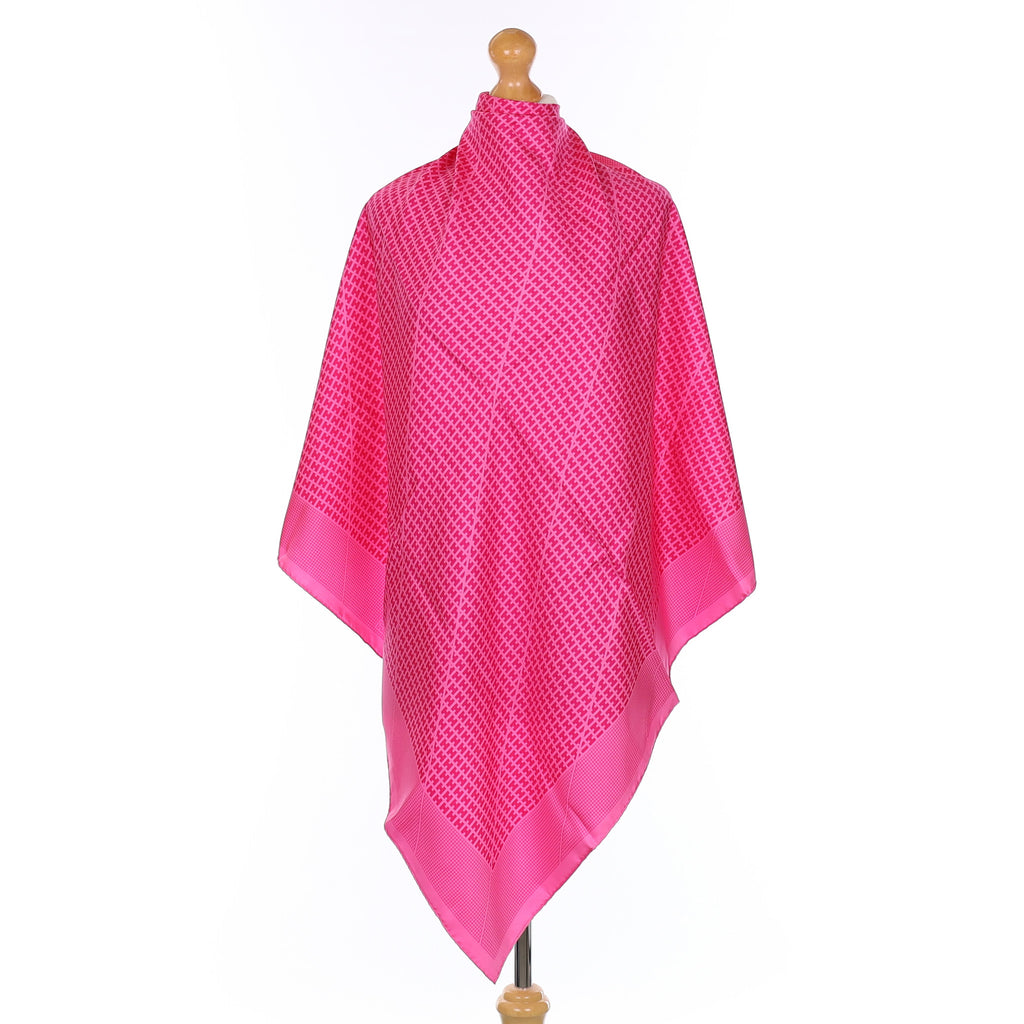 Brand New Boxed Hermès H En Bias Silk Scarf Quite Rare