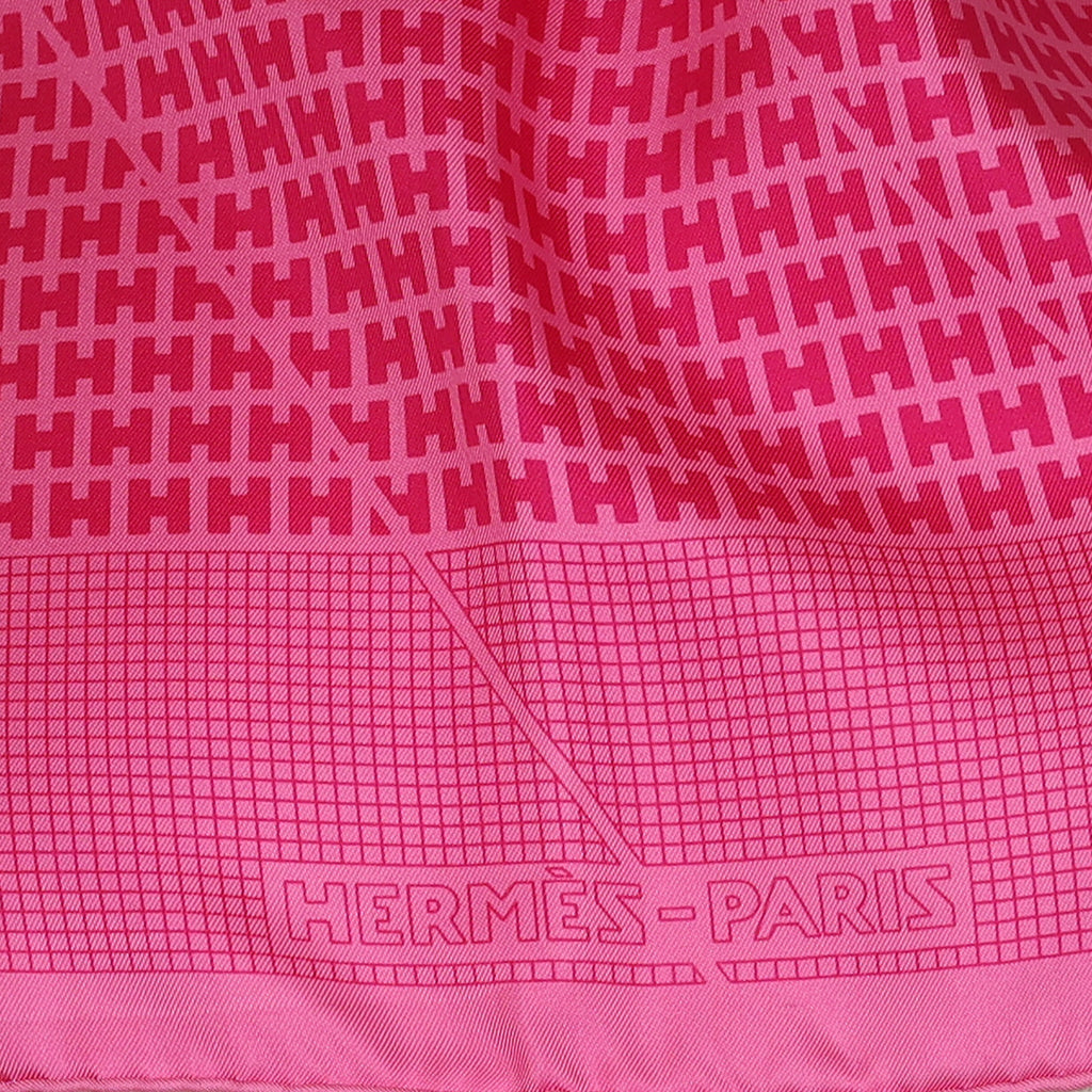 Brand New Boxed Hermès H En Bias Silk Scarf Quite Rare