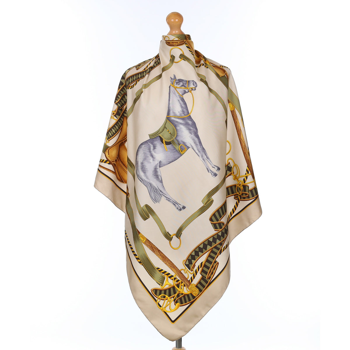 Classic Equine Richel Vintage Silk Scarf