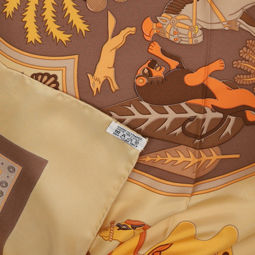 Brand New Boxed Hermès Persepolis Vintage Silk Scarf