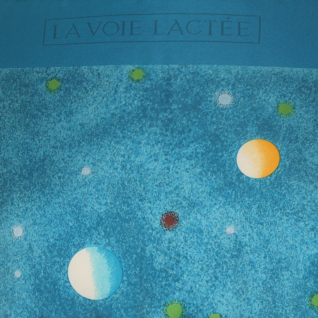 Brand New Boxed Hermès La Voie Lactée Vintage Silk Scarf