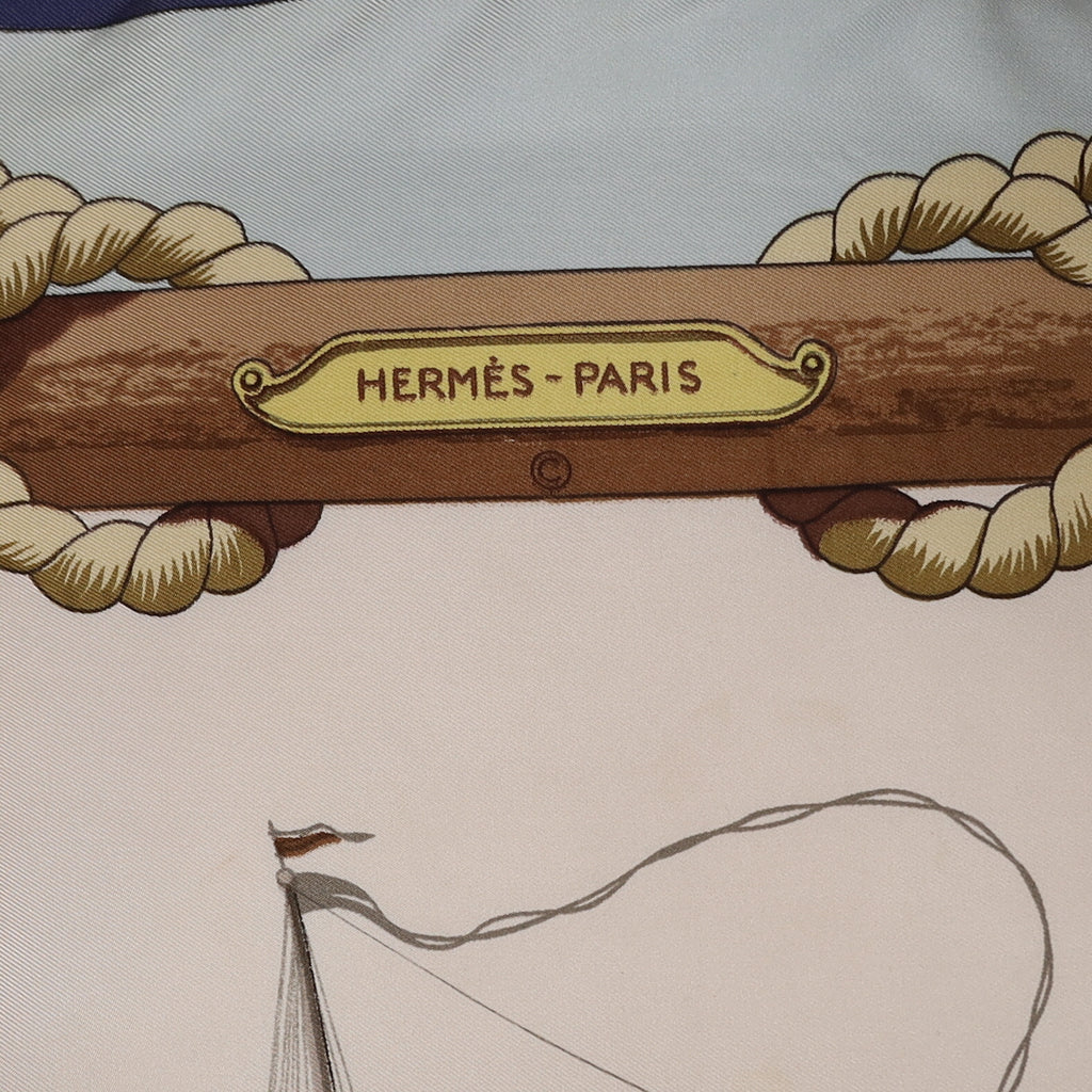 Hermès Tribord Silk Scarf