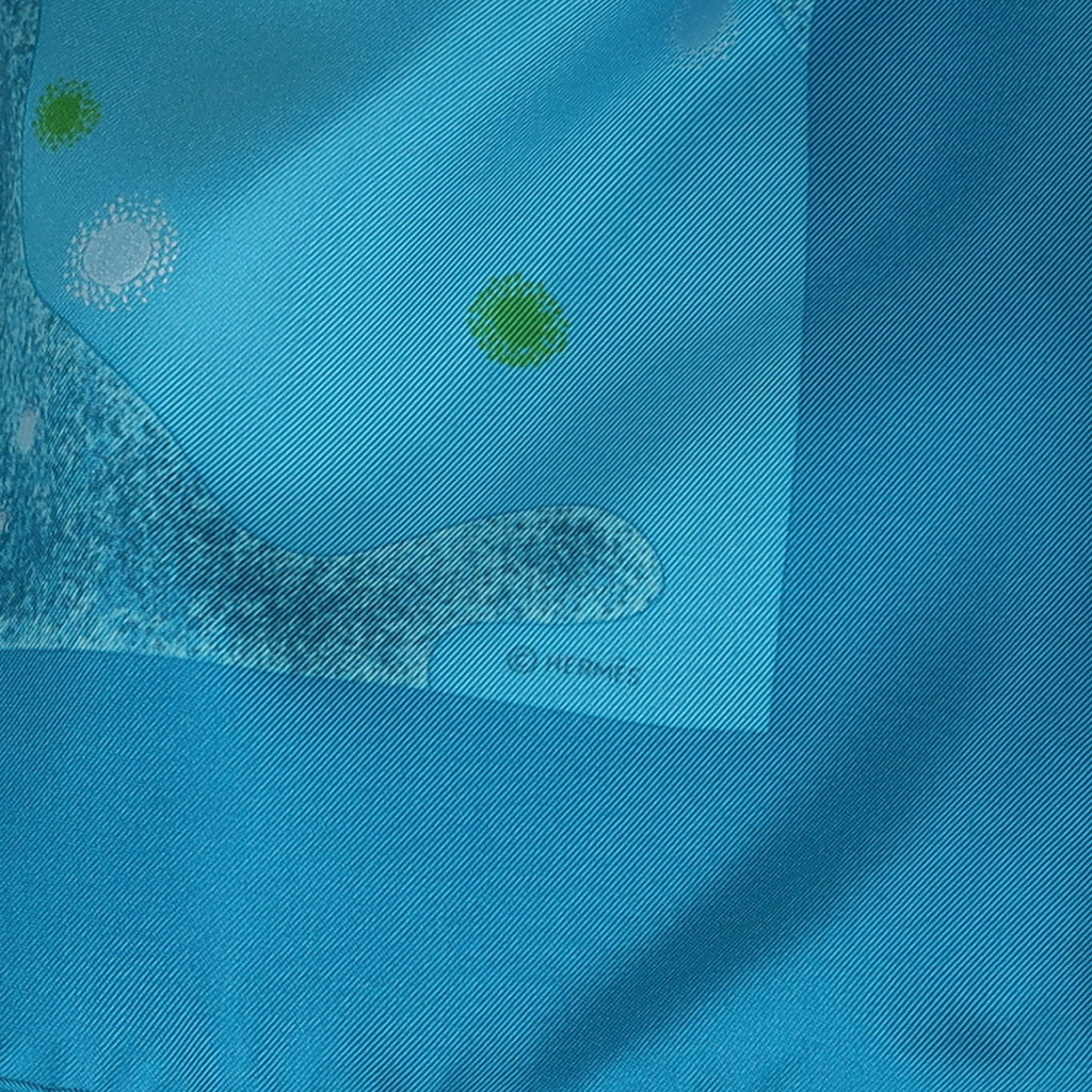Brand New Boxed Hermès La Voie Lactée Vintage Silk Scarf