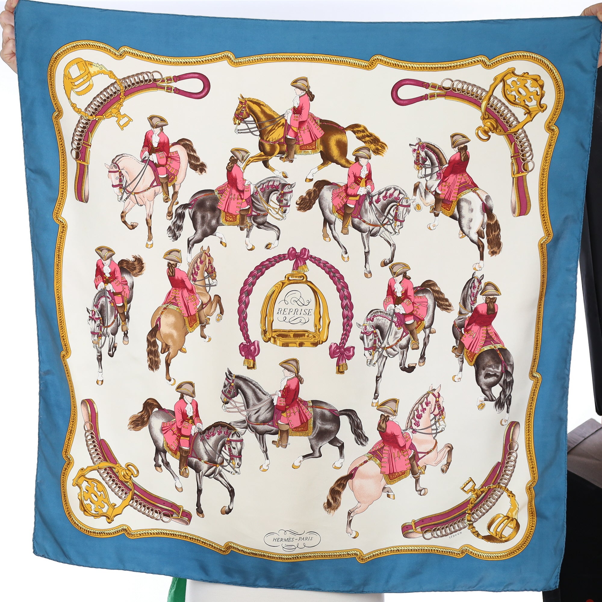 Hermès Reprise Silk Scarf