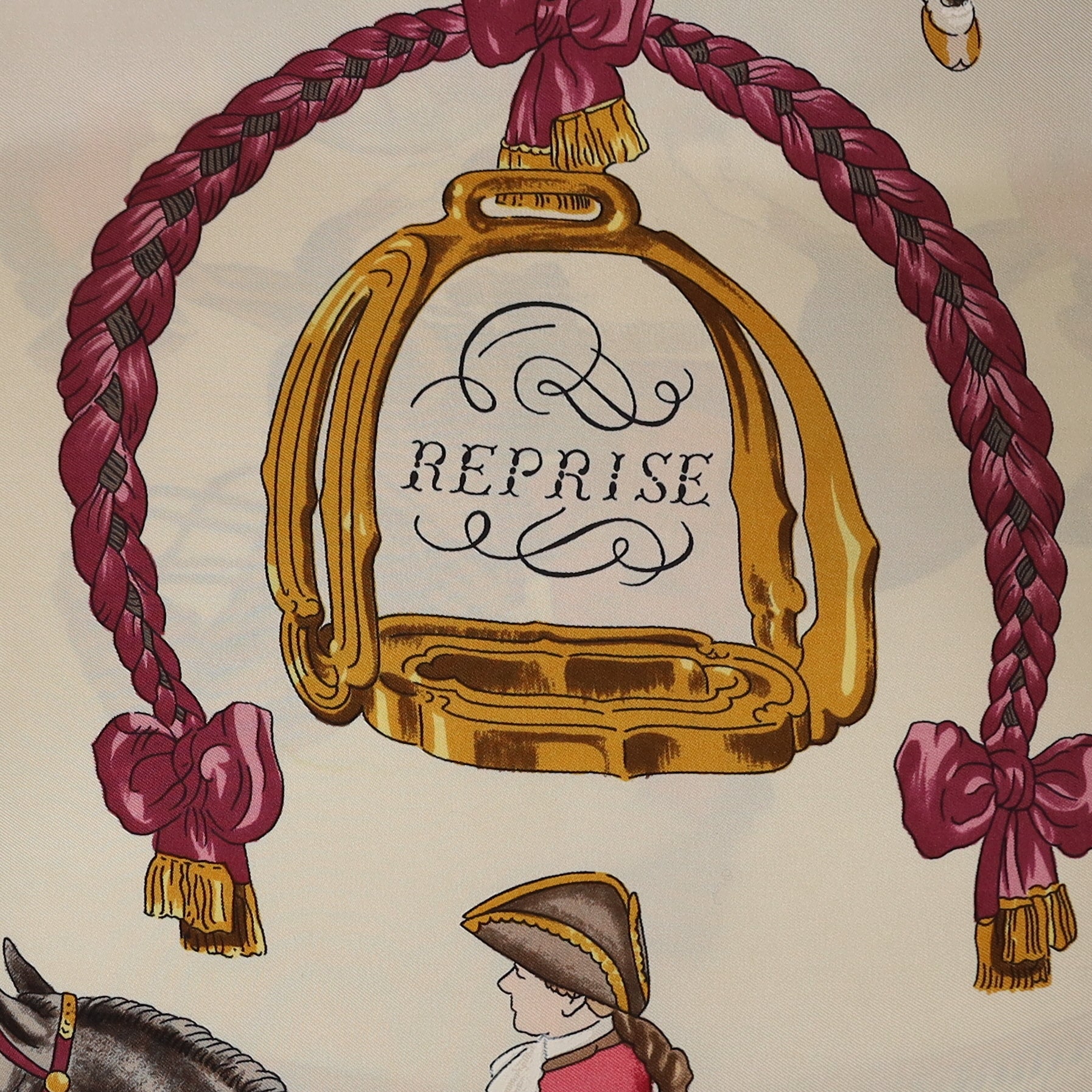 Hermès Reprise Silk Scarf