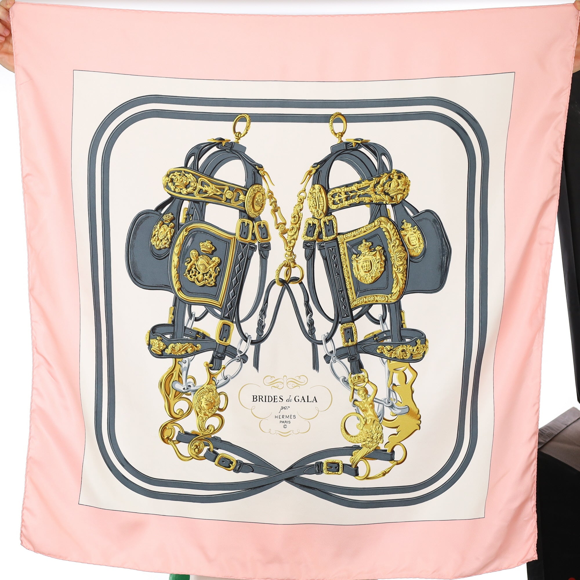 Hermès Brides de Gala Silk Scarf