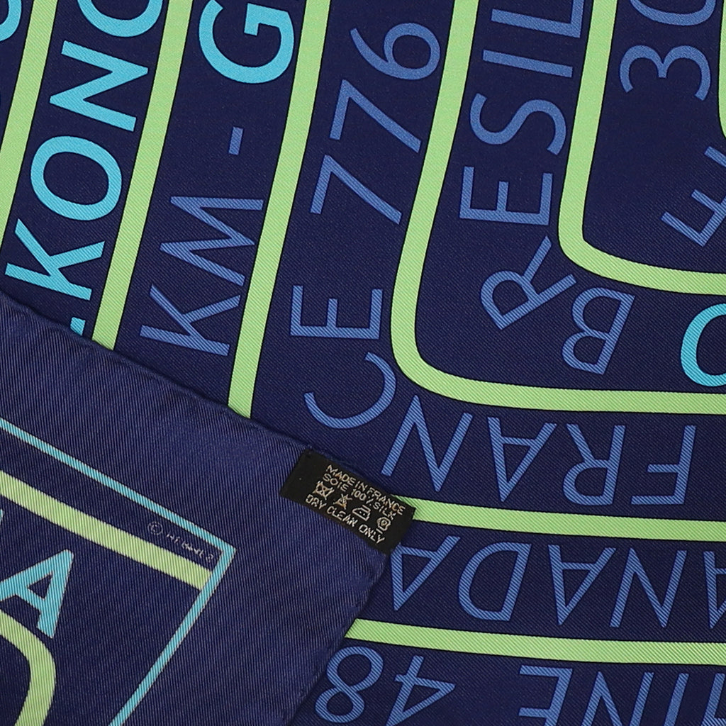 Pristine Boxed Hermès Les Sources de la Vie Silk Scarf Rare