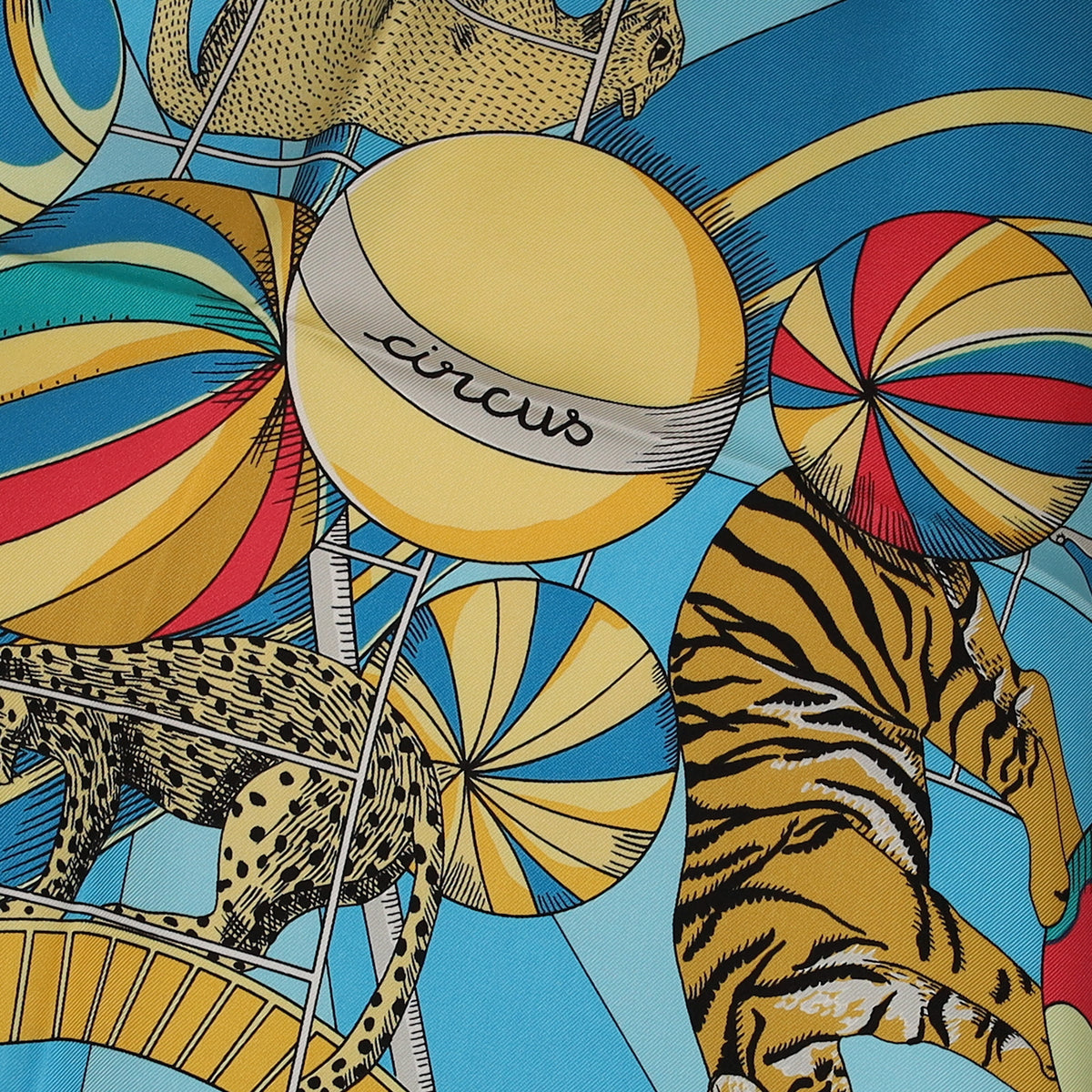 Brand New Boxed Hermès Cirque Molier Silk Scarf Quite Rare
