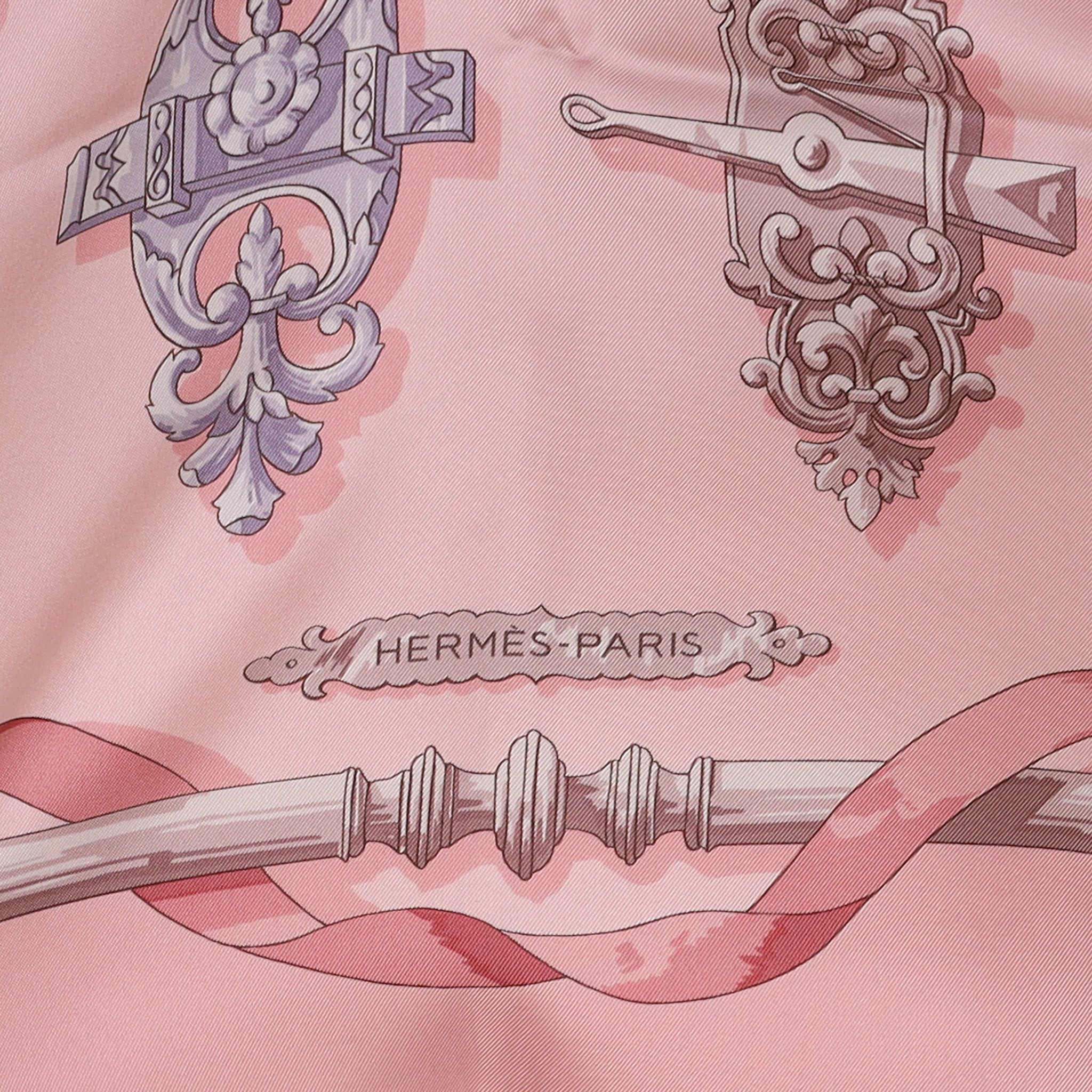 Brand New Boxed Hermès Ferronnerie Silk Scarf