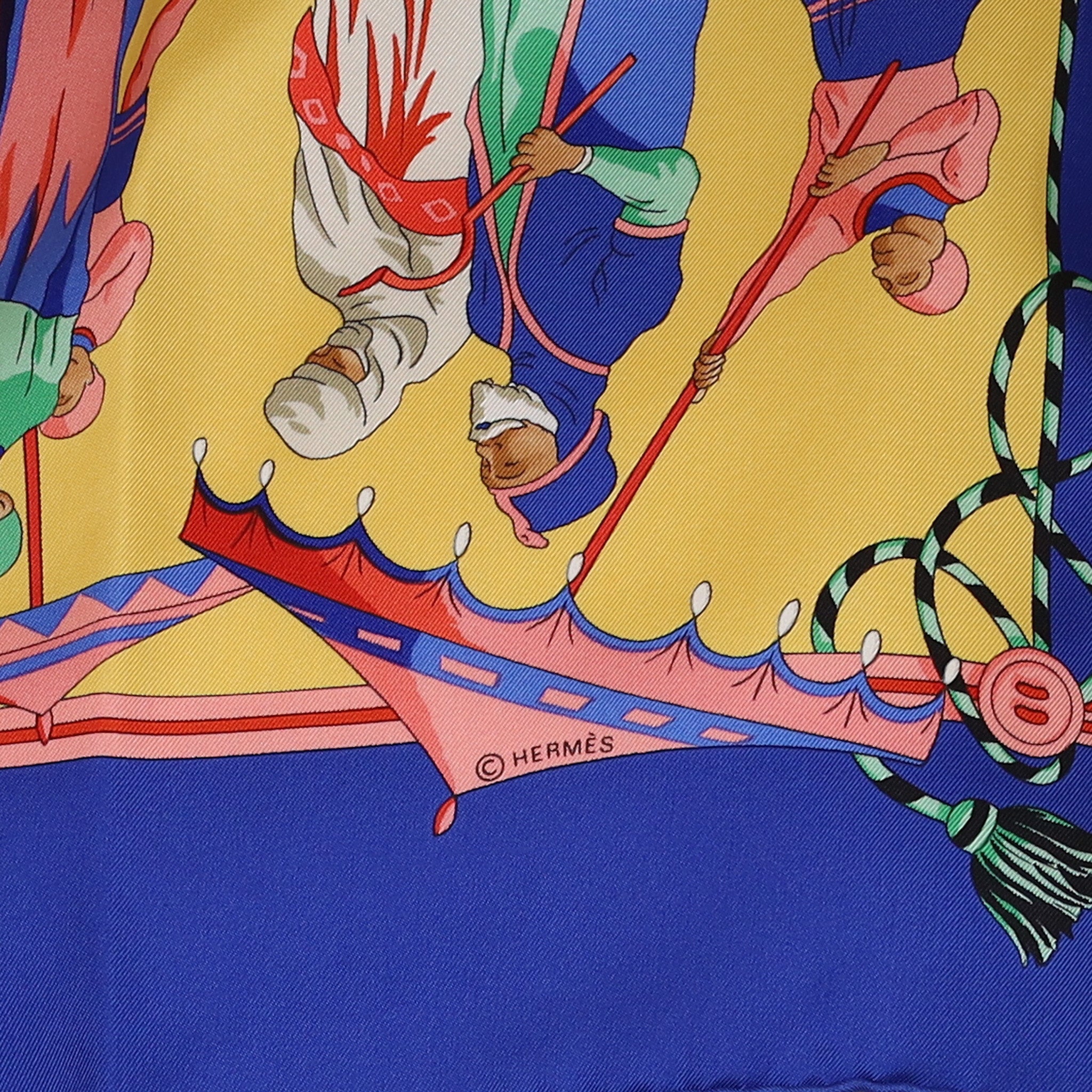 Brand New Boxed Hermès Ombrelles et Parapluies Silk Scarf Rare