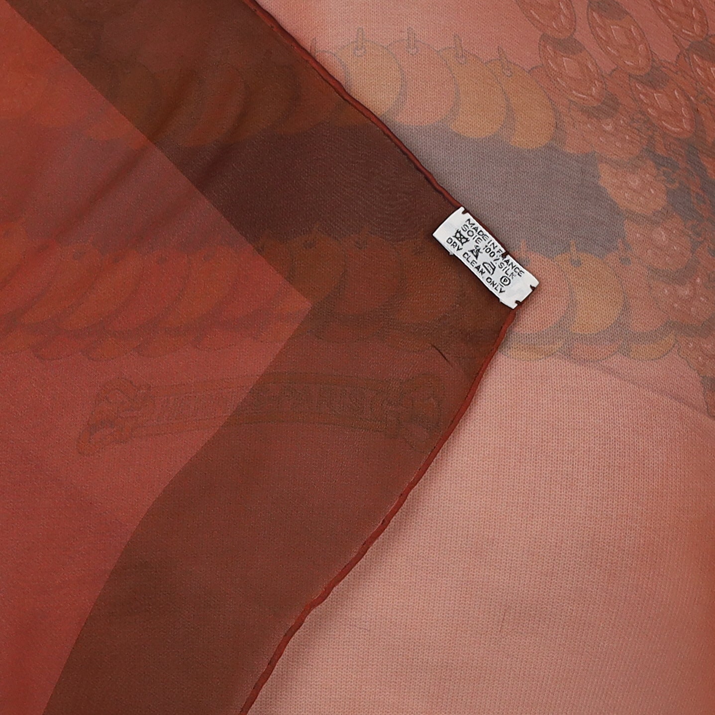 Brand New Hermès Kosmima Mousseline 140 Silk Scarf