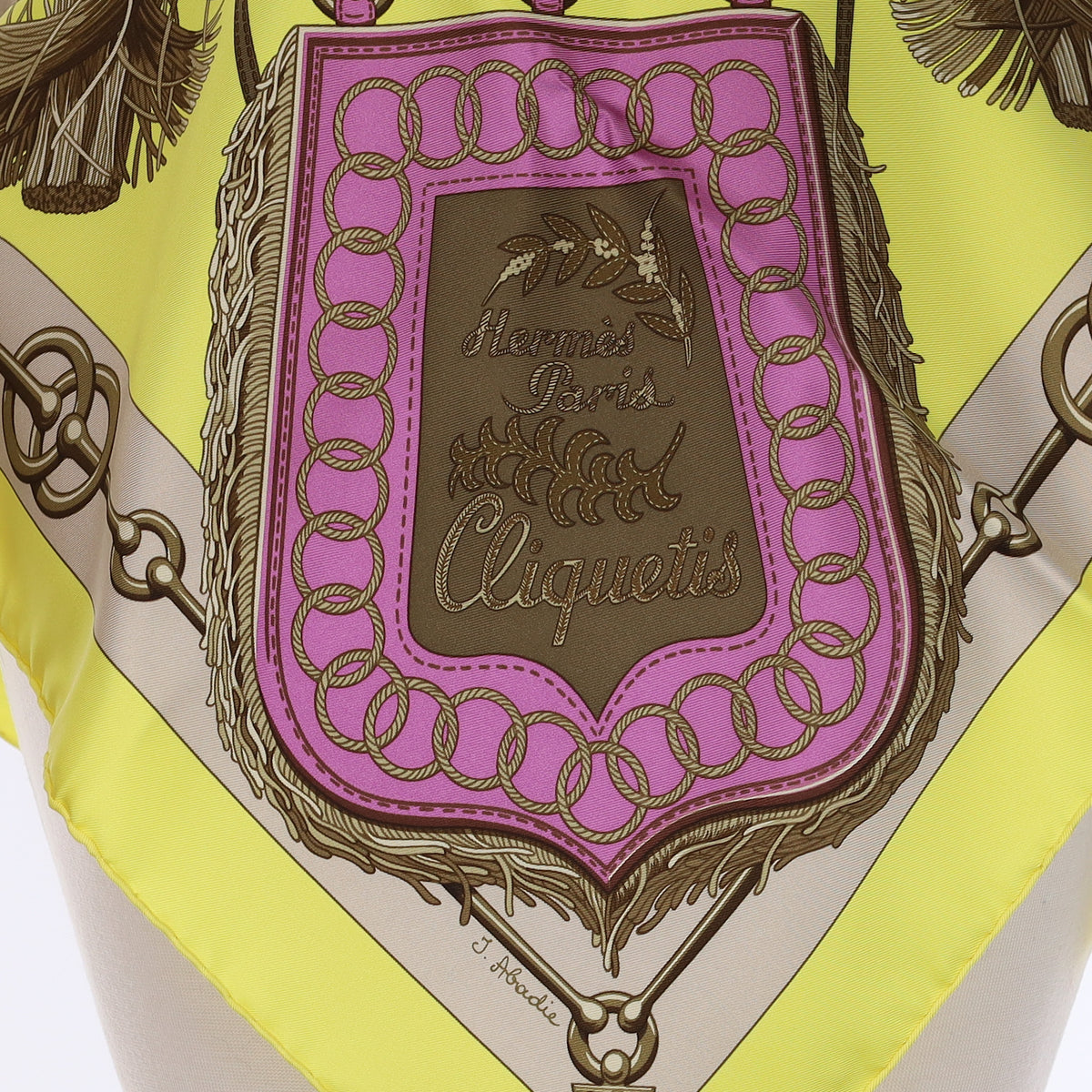 Brand New Boxed Hermès Cliquetis Vintage Silk Scarf