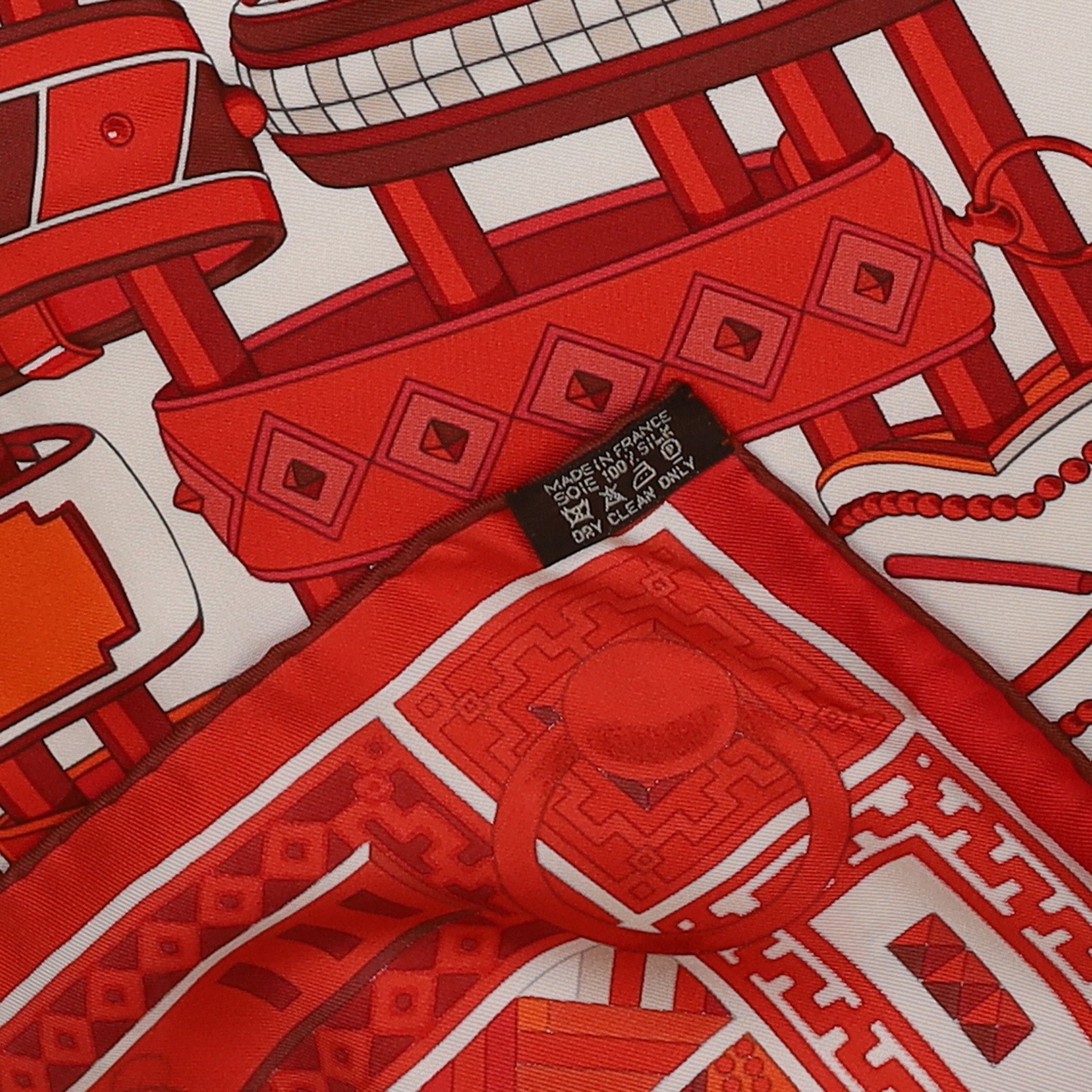 Brand New Boxed Hermès Colliers de Chiens Silk Scarf Quite Rare